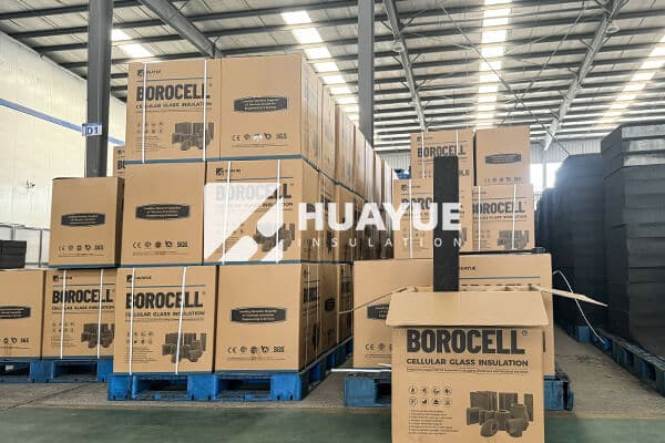 Foam glass blocks and insulation boards in warehouse Foam Glass Wholesale: Where to Find the Right Partners and Best Products?