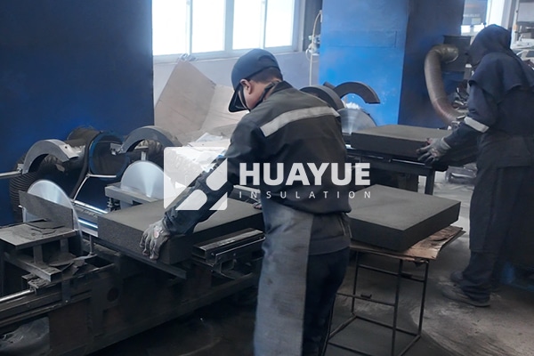 industrial tank foam glass production process