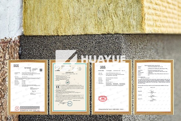 cellular glass insulation third-party certification document