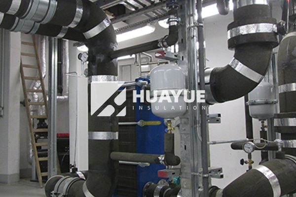 foam glass insulation pipe application image