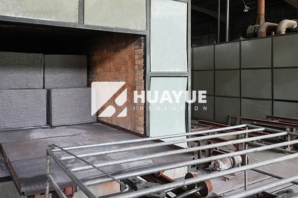 cellular glass insulation production line with emission controls