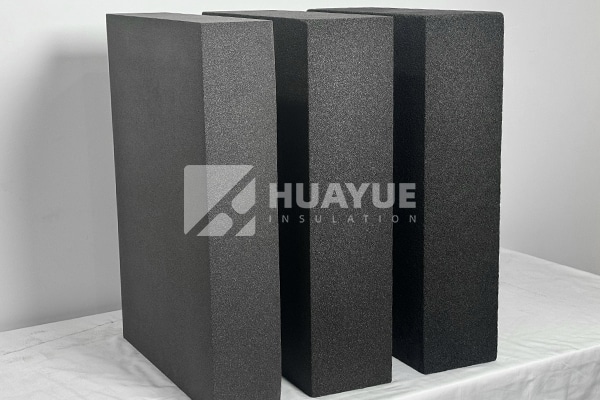 black borosilicate cellular glass block product