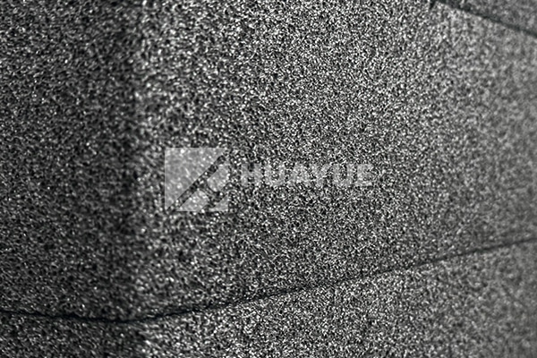 Foam glass material board with cellular structure