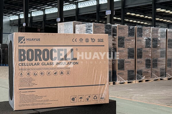 HUAYUE cellular glass insulation plant and storage What is the difference between phenolic and cellular glass insulation?
