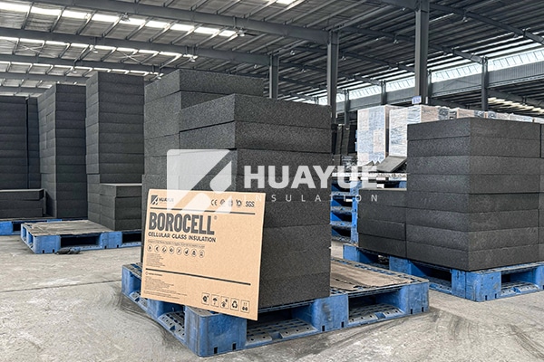cellular glass insulation storage and warehouse