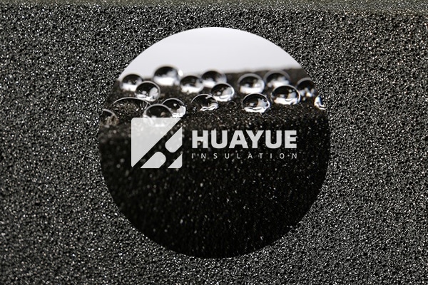 cellular glass pipe insulation manufacturers product close-up showing closed-cell structure and edge finish